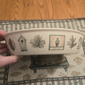 Pfaltzgraff Naturewood 10" Oval Baker